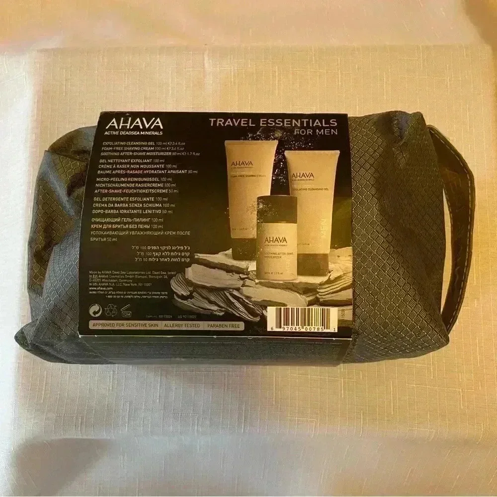 AHAVA Brand NEW Travel Essentials Kit for Men